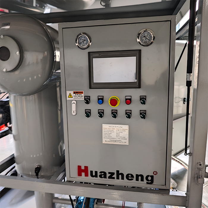 铧正电气HZLY-100A 6000L/H双级真空变压器油滤油机