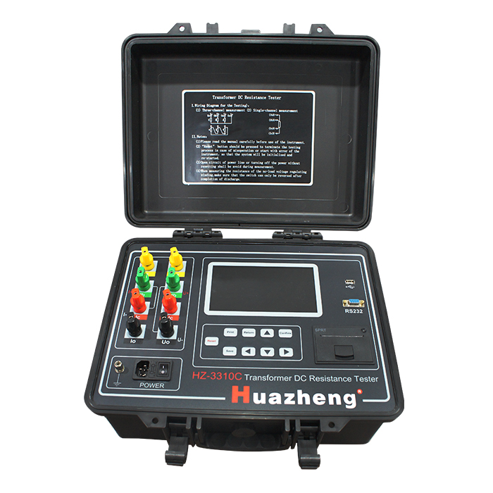 铧正电气 HZ-3310C 三通道直流电阻测试仪